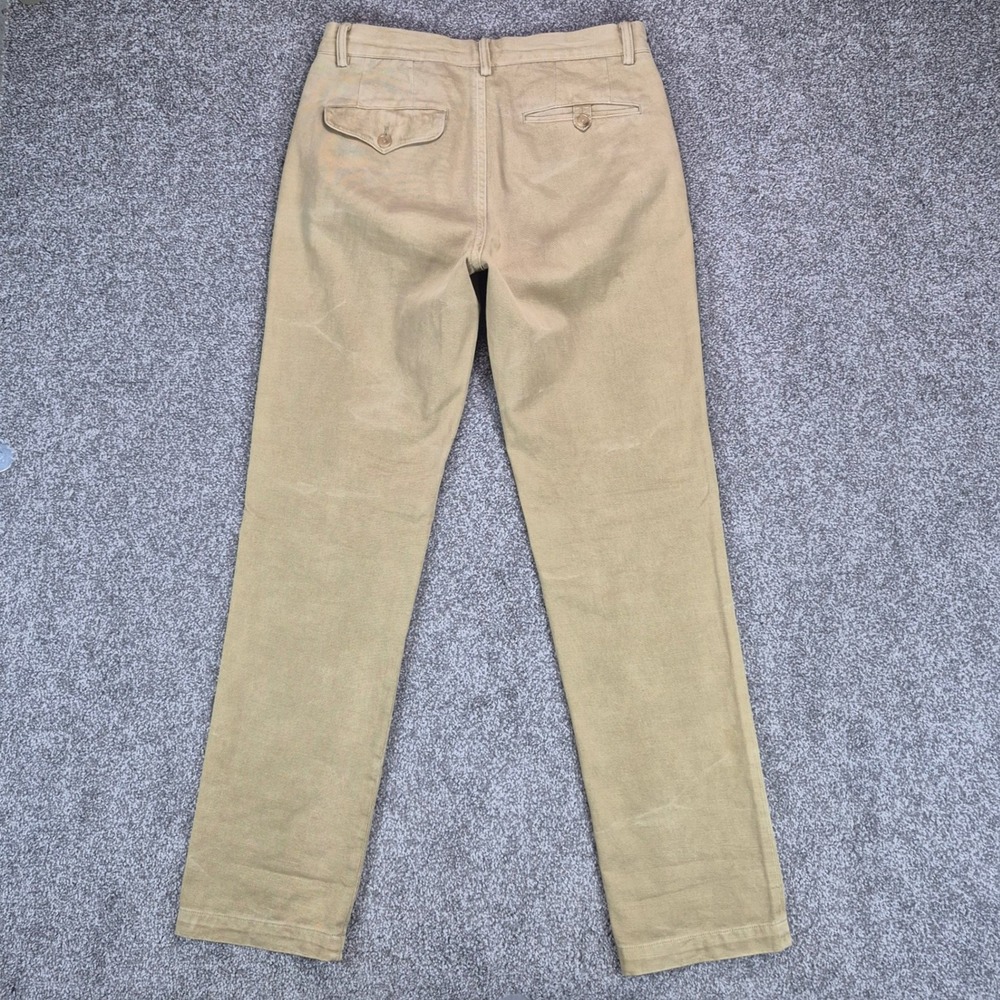 Ralph Lauren Purple Label Chino Pants Womens 4 (30x31) Khaki Cotton Straight - Picture 2 of 9